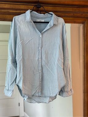 Thread & Supply Soft Light Blue Button-Down Shirt